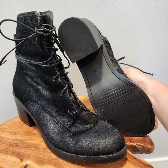 UGG Exotic Heel Booties Calf Hair - Picture 4 of 5